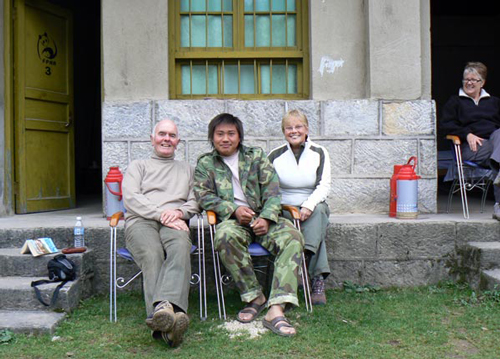 A guide with Patricia and Alan